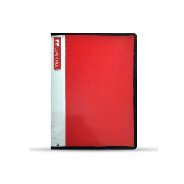 PP lever zip file, A4 zip document organizer, durable file with lever mechanism, water-resistant document folder, office supplies at MH Shopping Mall