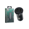 Remax Vanguard Series Car Charger RCC236 – Dual USB 2.4A (Black)