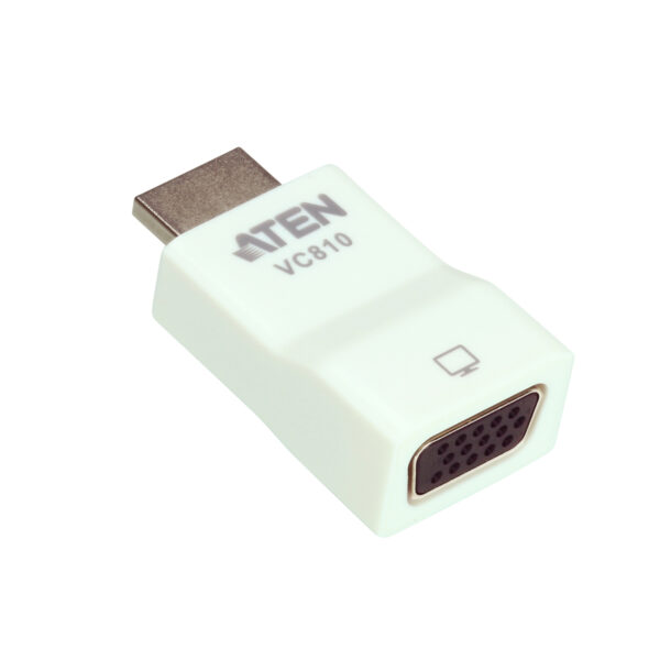 Converts HDMI signals to VGA output