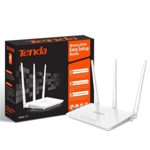 Tenda F3 300Mbps Wireless Router – Reliable and Fast Internet for Your Home or Office
