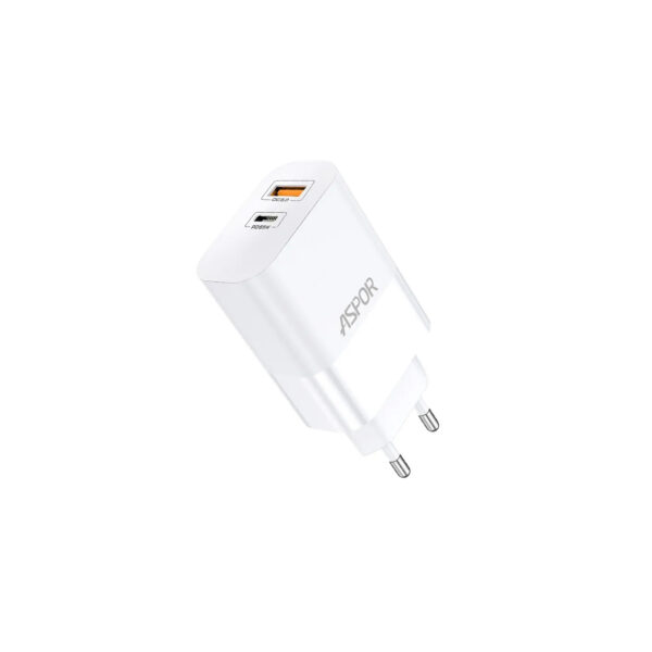 Aspor 65W Multi Port QC3.0 Wall Charger USB A-851