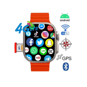 S8 Ultra 4G SIM Support Smart Watch, WiFi-enabled smartwatch, smartwatch with mini phone features, advanced smartwatches at MH Shopping Mall, 4G connectivity wearable.