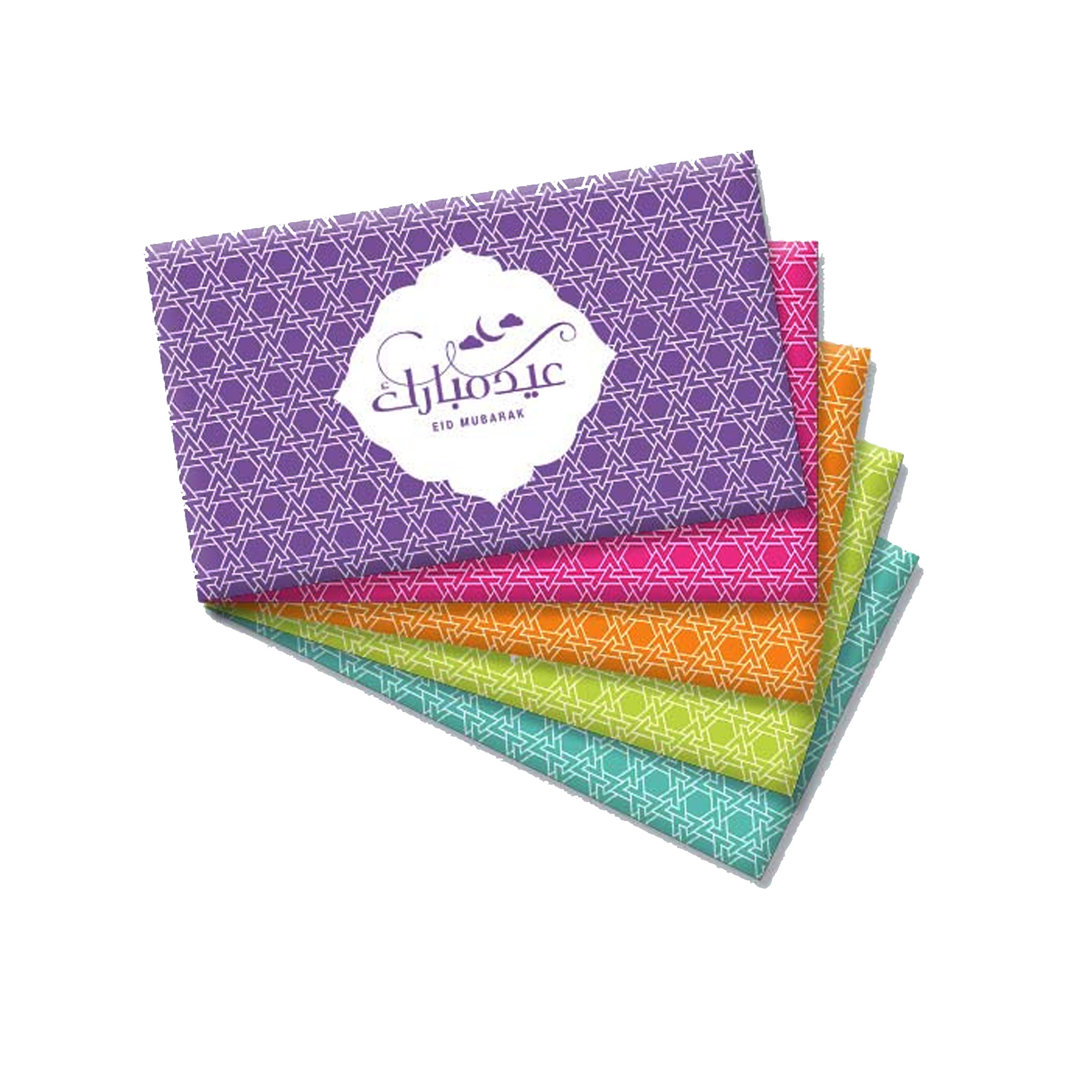 Eid envelopes, decorative Eidi envelopes, Eid gifting ideas, festive cash envelopes, stylish Eid stationery at MH Shopping Mall.