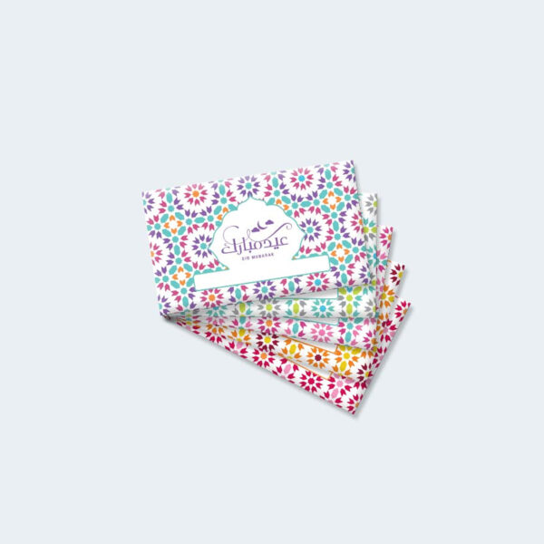 Eid envelopes, decorative Eidi envelopes, Eid gifting ideas, festive cash envelopes, stylish Eid stationery at MH Shopping Mall.