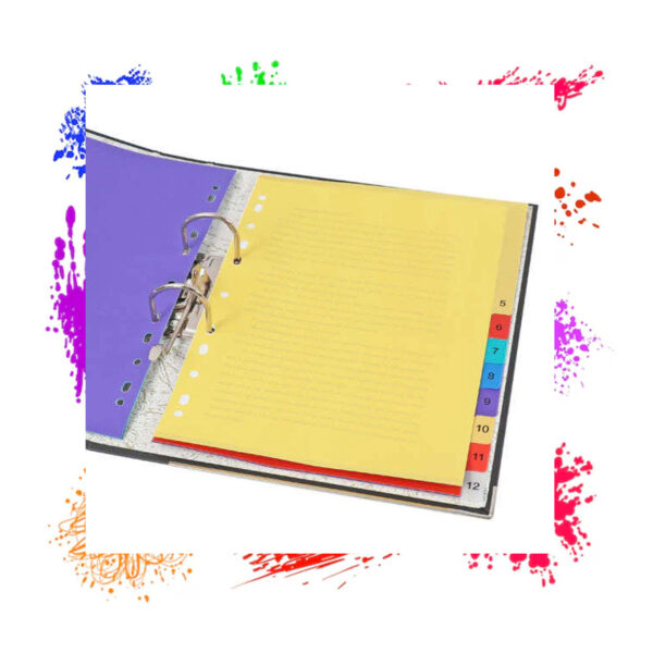 Divider Plastic Paper File Separator