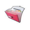 plastic expanding bag file folder, 13 pocket document organizer, A4 expanding file folder, multi-section document storage, office supplies at MH Shopping Mall