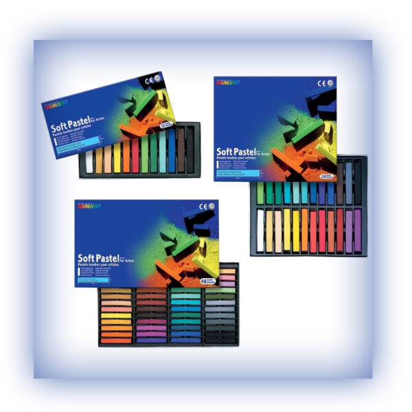 Mungyo Soft Pastels for Artists - Pack of 24 - Image 2
