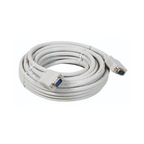 VGA Cable Male to Male OD 8MM 20M – High-Performance Video Cable