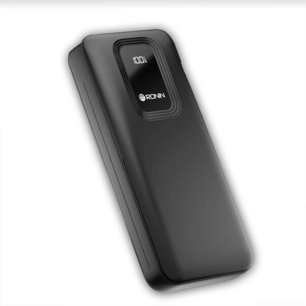 R-4020 Digital Display Power Bank – 10000mAh Capacity with LCD Screen