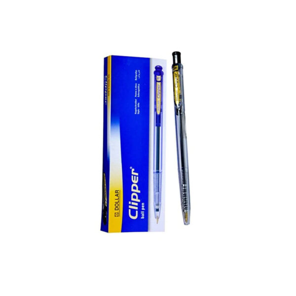Dollar Clipper Ballpoint Pen Smooth Writing Pens Affordable Stationery Pack Ballpoint Pens for School Writing Pens for Office Durable Ballpoint Pens Pack of 10 Pens