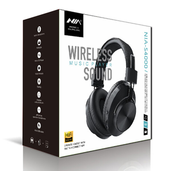 NIA S4000 Bluetooth Headset – Wireless Freedom, Clear Sound, Comfortable Fit - Image 2