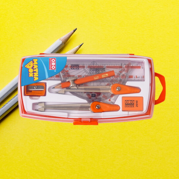 ORO MATHADOX Geometry Box | Premium Mathematical Instrument Set - Image 3