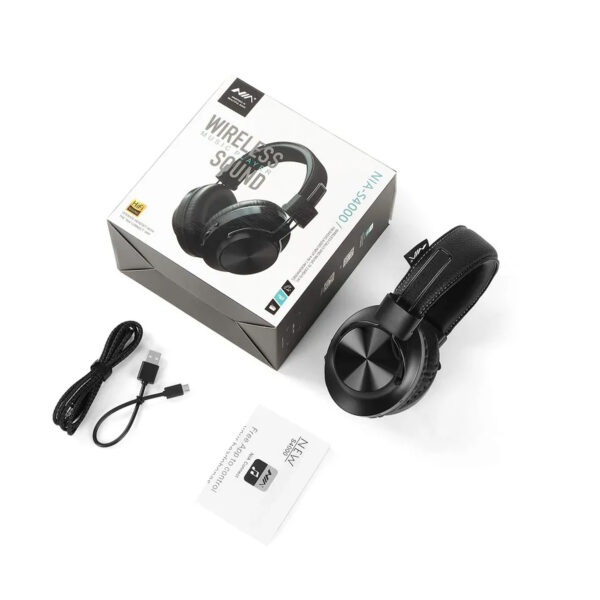NIA S4000 Bluetooth Headset – Wireless Freedom, Clear Sound, Comfortable Fit