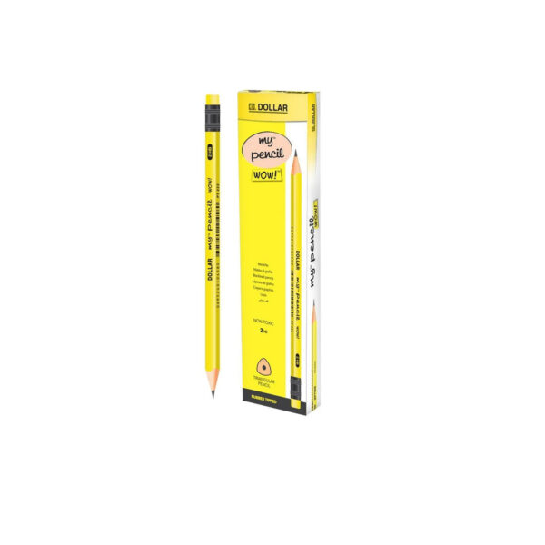 Dollar My Pencil PT 222 with Eraser – Pack of 12 - Image 2