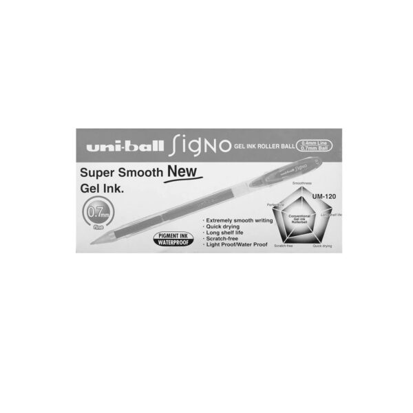 Uni Ball Signo Gel Pen 0.7mm Gel Pen Smooth Gel Ink Pen Bold Writing Gel Pen Precision Writing Pen Fast-Drying Gel Pen Comfortable Gel Pen
