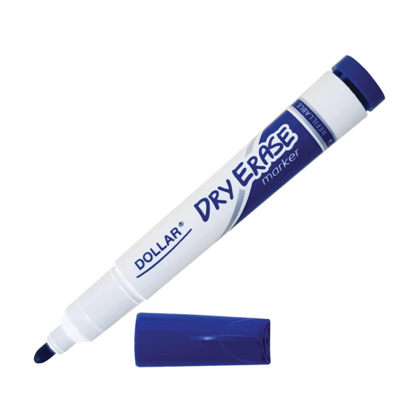 Dollar Dry Erase Whiteboard Marker 1pc – Vibrant Colors in Red, Blue, Green & Black - Image 4