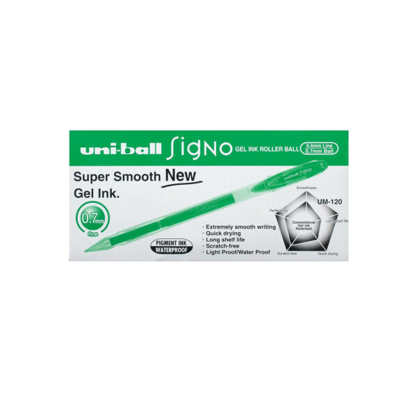 Uni Ball Signo Gel Pen 0.7mm Gel Pen Smooth Gel Ink Pen Bold Writing Gel Pen Precision Writing Pen Fast-Drying Gel Pen Comfortable Gel Pen