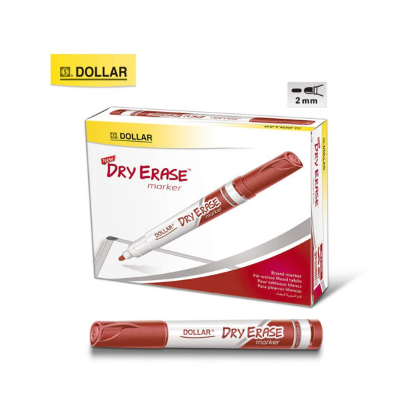 Dollar Dry Erase Whiteboard Marker Bold Whiteboard Marker Vibrant Ink Marker Smudge-Free Dry Erase Pen Easy Erase Whiteboard Marker Single Dry Erase Marker Non-Smearing Whiteboard Marker